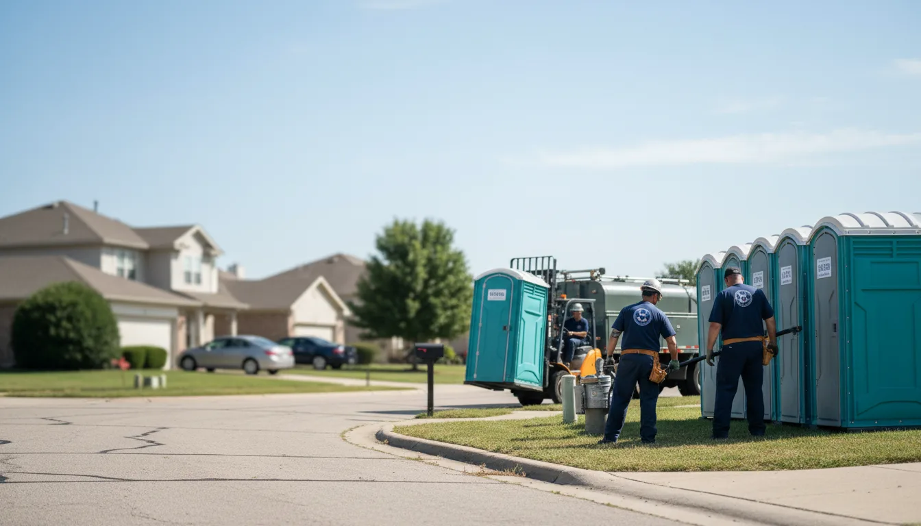 Porta Potty Rental in Stanfield, AZ near me